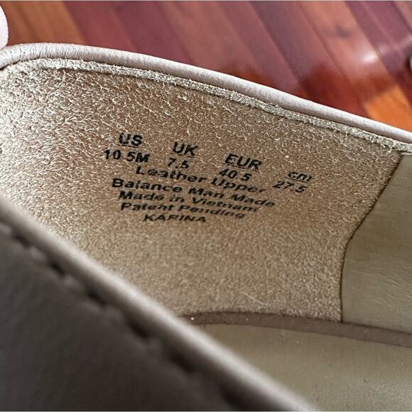 Naturalizer Karina Square Toe Block Heel Pumps Dressy Beige Size 10.5 Neutral - Picture 7 of 7